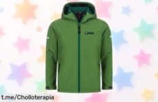 Chaqueta softshell para niños Höhenhorn 27G2+A17, ¡protección del viento y bolsillos segura a un precio de escándalo que hará sonreír a tu pequeño!