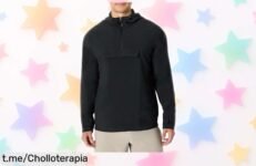 Chaqueta tipo anorak Amazon Essentials para hombre: ligero, cómodo y ahora con un ofertón que no te querrás perder ¡Hazla tuya antes de que se acabe!