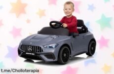 Coche eléctrico Mercedes CLE53 AMG para peques: la diversión sin límites está a un precio loco que no puedes dejar pasar. ¡Haz felices a tus niños ya!