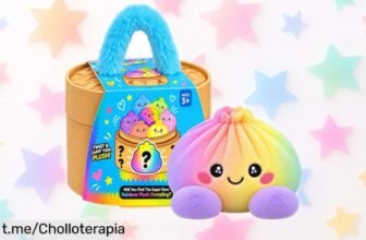 Cojín peluche gigante Dumpling tipo Bao que parece un abrazo a precio de escándalo, regálate este capricho y siente la felicidad en cada abrazo.