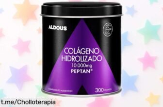 Colágeno hidrolizado en polvo para piel, uñas y huesos fuertes con absorción rápida: aprovecha este precio loco que no se vuelve a repetir. ¡Cómpralo ya y cuida de ti desde dentro!