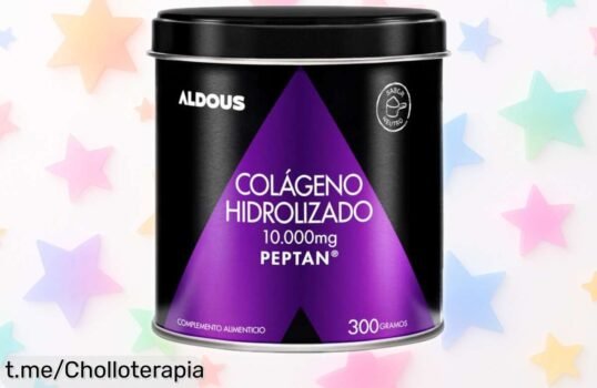 Colágeno hidrolizado en polvo para piel, uñas y huesos fuertes con absorción rápida: aprovecha este precio loco que no se vuelve a repetir. ¡Cómpralo ya y cuida de ti desde dentro!