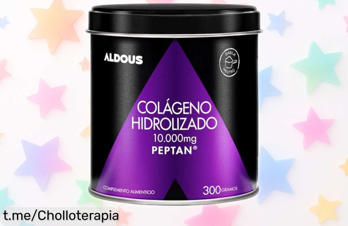 Colágeno hidrolizado en polvo para piel, uñas y huesos fuertes con absorción rápida: aprovecha este precio loco que no se vuelve a repetir. ¡Cómpralo ya y cuida de ti desde dentro!