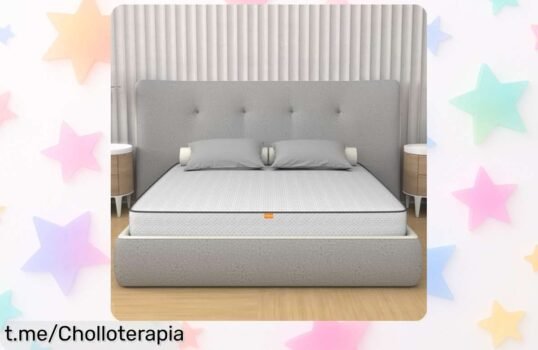 Colchón de matrimonio Waterfoam miasuite i sogni, la oferta que estabas esperando: comodidad garantizada por 15 años en un súper chollo hipoalergénico y transpirable. ¡No te lo pierdas!