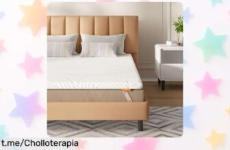 Colchón topper Sweetnight que te hará soñar a otro nivel: caído de precio y listo en 48h, ¡no puedes dejar pasar esta oferta increíble!