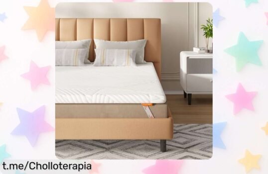 Colchón topper Sweetnight que te hará soñar a otro nivel: caído de precio y listo en 48h, ¡no puedes dejar pasar esta oferta increíble!