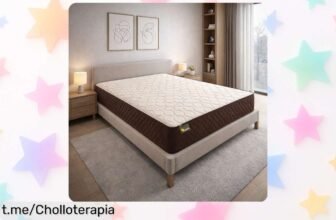 Colchón viscoelástico Descansin que alivia la espalda a precio loco: duerme como un rey y despierta renovado, no dejes pasar esta oportunidad única ahora mismo.