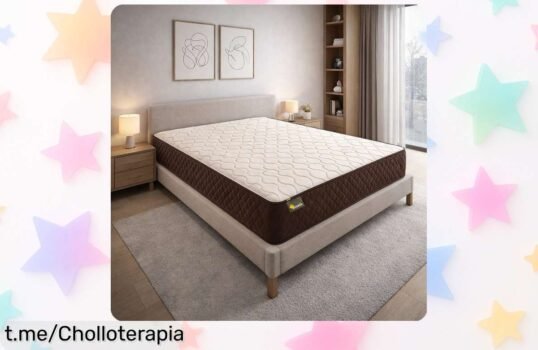 Colchón viscoelástico Descansin que alivia la espalda a precio loco: duerme como un rey y despierta renovado, no dejes pasar esta oportunidad única ahora mismo.