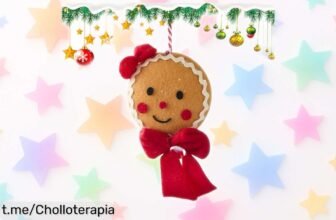 Colgante de Navidad en forma de pan de jengibre, diseño resistente y ahora a un precio irreal que alegrará tu hogar este año. ¡Hazlo tuyo antes de que se agote!