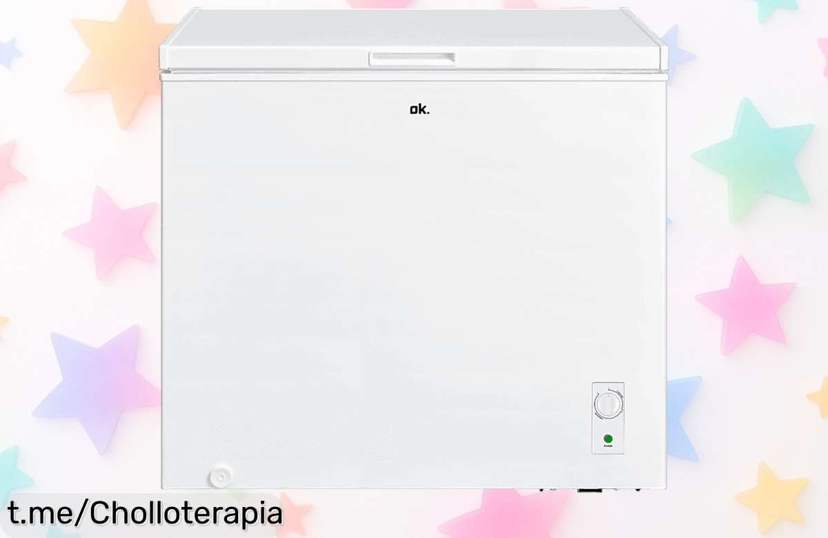 Congelador horizontal OFZ 171 E W de 198 litros a precio loco, ideal para guardar tus alimentos frescos. ¡No pierdas la oportunidad de tenerlo ya y ahorrar energía!