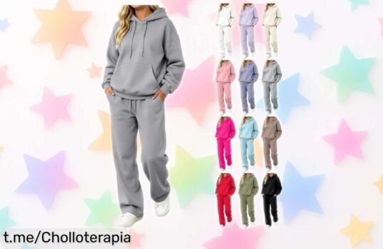 Conjunto deportivo de dos piezas para mujer talla grande, una oportunidad única por un precio increíble que no querrás dejar escapar. ¡Luce y entrena con estilo hoy mismo!