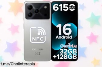 Conoce el increíble DOOGEE Smart NOTE56PRO: ¡Batería gigante y cámara espectacular a un precio de locura, no te lo puedes perder!