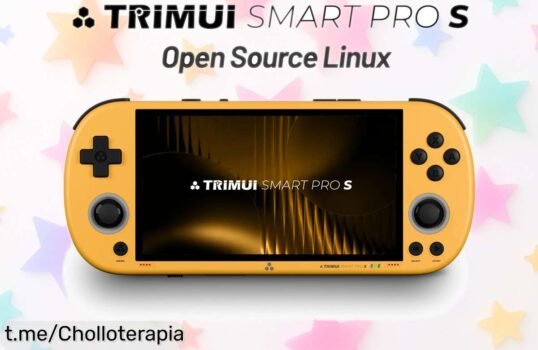 Consola portátil BOYHOM Trimui Smart Pro S TG5050 con pantalla IPS: ¡descuentazo increíble para que juegues donde quieras y aproveches esta oferta antes de que se acabe!