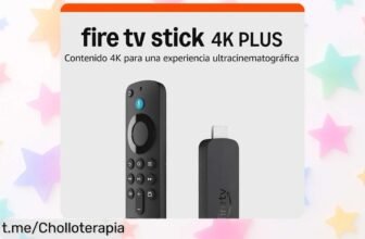 Convierte tu tele en cine con el Amazon Fire TV Stick 4K PLUS, disfruta de ultra HD y sonido Dolby Atmos a un precio loco que no puedes dejar pasar, ¡no te quedes sin el tuyo!