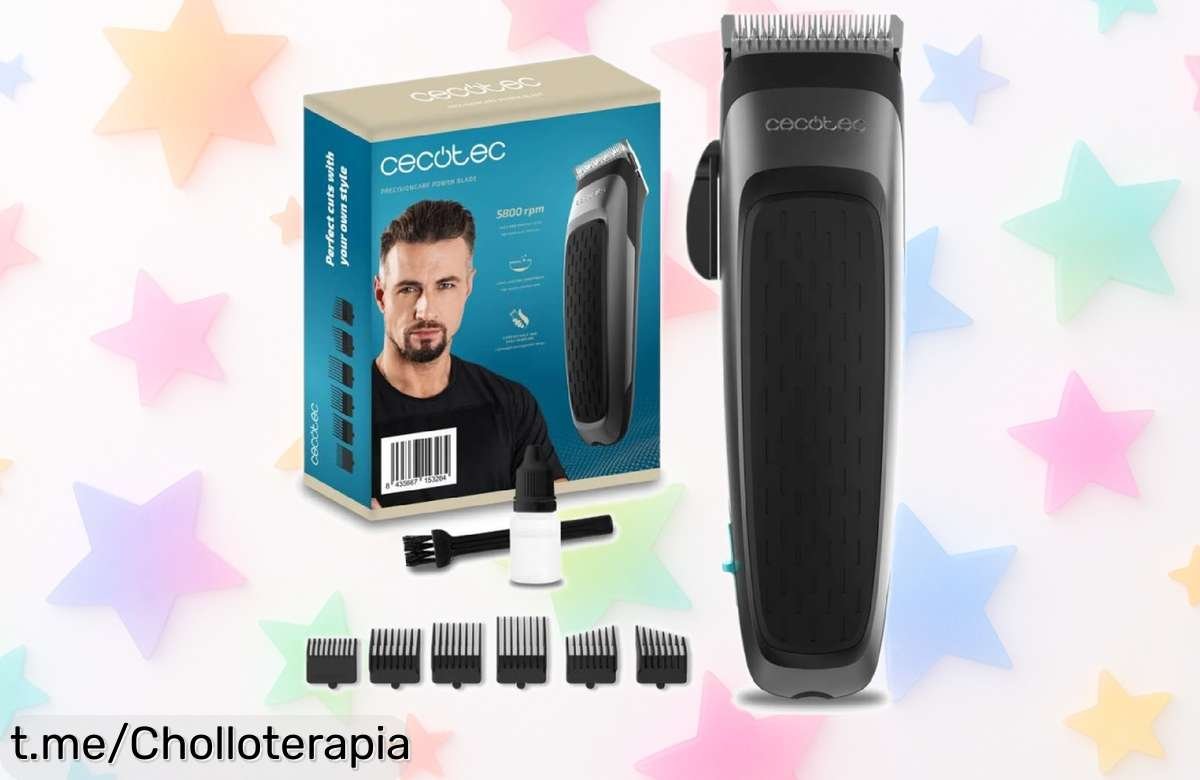 Cortapelos Cecotec PrecisionCare Power Blade: ¡Consigue un corte perfecto y sin enredos a un precio loco que no puedes dejar pasar!