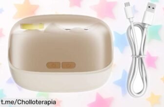 Cortauñas eléctrico con luz LED y depósito para recortes, un super chollo que cuida las uñas de toda la familia sin esfuerzos ni molestias, ¡aprovecha este precio loco antes de que se agote!