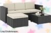 Crea tu rincón chill con el espectacular conjunto de ratán para jardín Outsunny, ahora a un precio de escándalo que se va volando. ¡No te lo pierdas y disfruta del verano al máximo!
