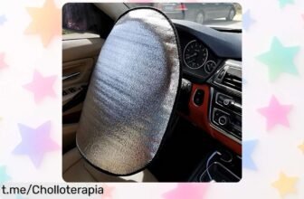 Cubierta parasol para volante HINAA que protege del sol y evita el desgaste, un ofertón que no querrás dejar pasar ¡renueva tu coche ahora mismo!