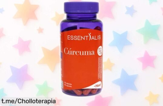 Cúrcuma con jengibre y vitamina D3 en cápsulas a un precio increíble: cuida tus huesos y músculos sin vaciar tu bolsillo, ¡aprovecha esta oferta antes de que se agote!