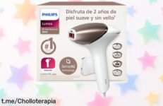 Depiladora IPL Philips Lumea 8000: un ofertón para lucir piel suave sin cera hasta por 2 años. ¡No dejes pasar esta oportunidad única!