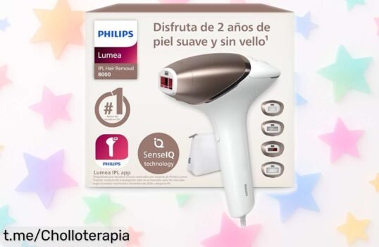 Depiladora IPL Philips Lumea 8000: un ofertón para lucir piel suave sin cera hasta por 2 años. ¡No dejes pasar esta oportunidad única!