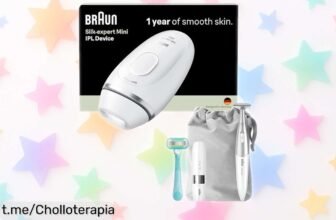 Depiladora de luz pulsada Braun Silk·expert Mini PL1115 a precio loco: reduce el vello y ahorra mucho dinero, ¡aprovéchala antes de que se agote!