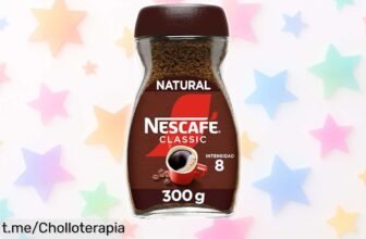 Descubre el café soluble Nescafé Classic 300g, listo en un segundo y a un precio de locura que no puedes dejar pasar; ¡el sabor auténtico te espera!