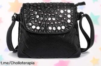 Descubre el elegante bolso bandolera LaRechor para mujer: diseño chic y precio increíble, ¡esta oferta no se repite! Organiza tu vida con estilo y sin preocupaciones.