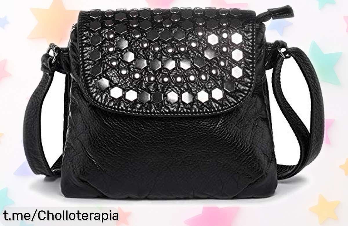 Descubre el elegante bolso bandolera LaRechor para mujer: diseño chic y precio increíble, ¡esta oferta no se repite! Organiza tu vida con estilo y sin preocupaciones.