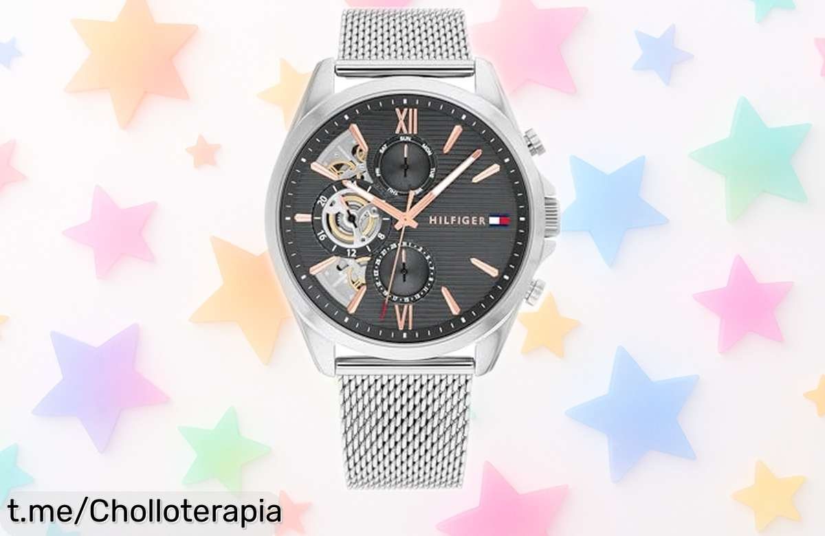 Descubre el elegante reloj para hombre Tommy Hilfiger 1710646, su precio ha bajado y es tu oportunidad de brillar con estilo en cualquier ocasión.