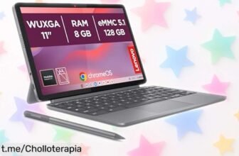 Descubre el increíble Chromebook 2 en 1 Lenovo Duet Gen 911, pantalla táctil y lápiz incluido; ¡precios locos y funciones que te dejarán sin aliento! No dejes escapar esta oportunidad única.