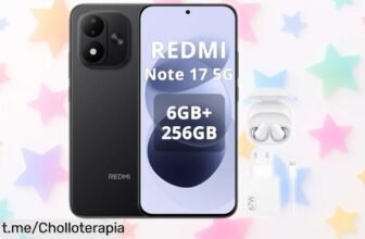 Descubre el increíble móvil Xiaomi Redmi Note 17, con batería de dos días y pantalla AMOLED; ¡rebajado a un precio que te hará sonreír! No esperes más para disfrutarlo.