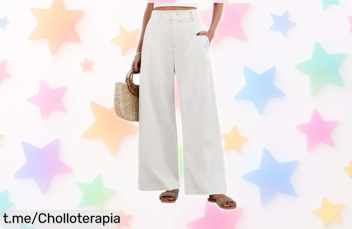 Descubre el increíble pantalón alto con bolsillos de Fashora: un chollazo que hará brillar tu estilo y te renovará por dentro y por fuera. ¡No lo dejes escapar!