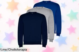 Descubre el pack de 3 sudaderas unisex con calidad increíble a un precio de escándalo que querrás llevar contigo en todas tus aventuras. ¡No te lo pierdas!