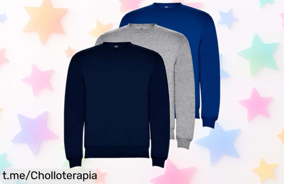 Descubre el pack de 3 sudaderas unisex con calidad increíble a un precio de escándalo que querrás llevar contigo en todas tus aventuras. ¡No te lo pierdas!