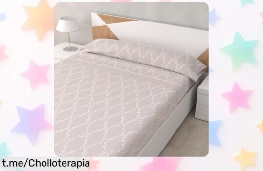 Descubre el super chollo del juego de sábanas HMS: 3 piezas de suavidad y frescura que harán de tu cama un verdadero placer, ¡aprovéchalo antes que se agote!