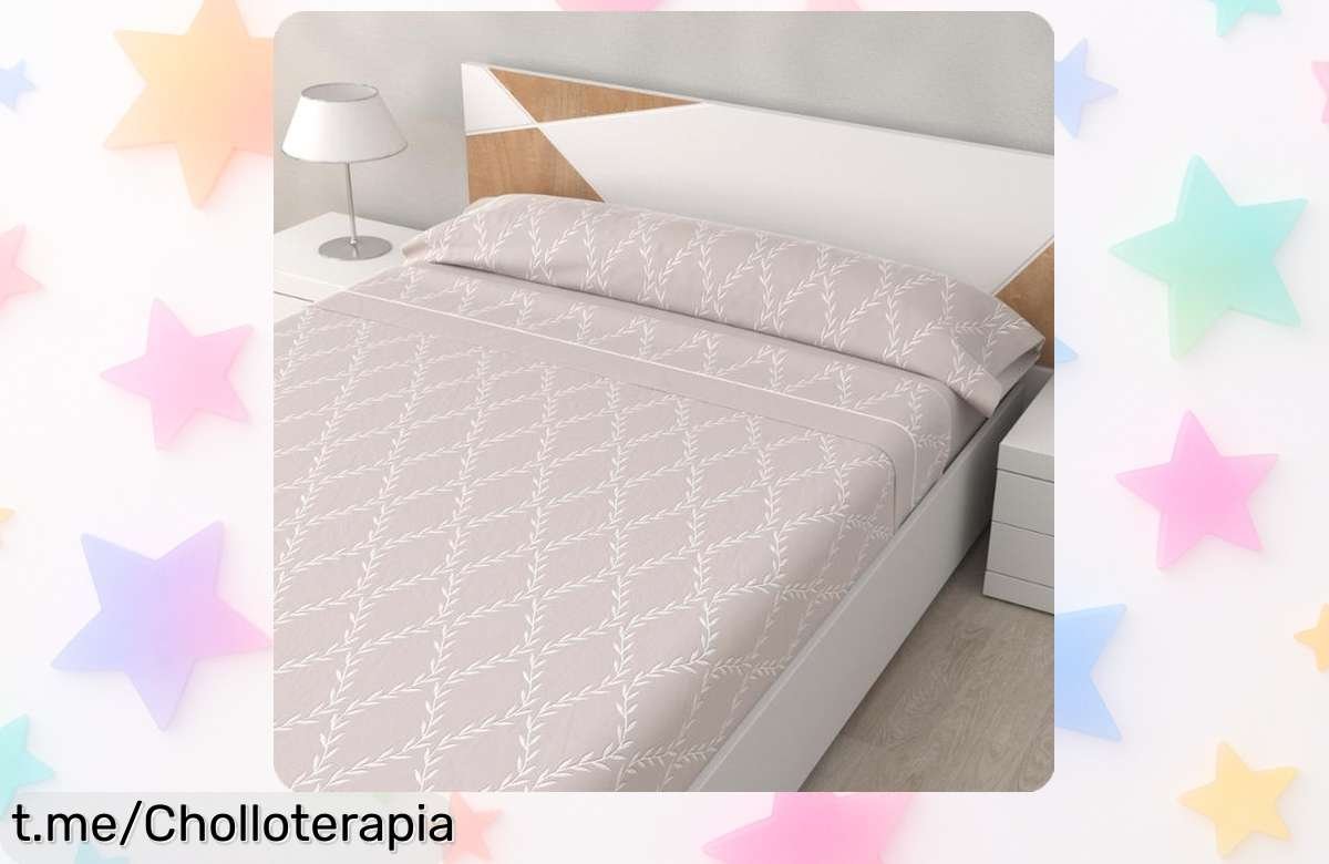 Descubre el super chollo del juego de sábanas HMS: 3 piezas de suavidad y frescura que harán de tu cama un verdadero placer, ¡aprovéchalo antes que se agote!