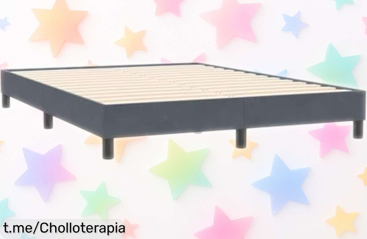 Descubre la cama box spring vidaXL ideal para dormir como un rey; ahora a un precio escandalosamente rebajado que te hará sentir en las nubes. ¡No dejes escapar este sueño!