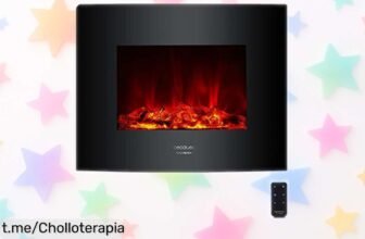 Descubre la chimenea eléctrica Cecotec Ready Warm 2600 que calienta al instante tu hogar y disfruta del confort en cada rincón, ¡aprovecha este ofertón antes de que se acabe!