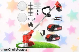 Descubre la cortacésped y desbrozadora inalámbrica OUTIGO: un ofertón imperdible que hará de tu jardín el lugar más bonito del vecindario, ¡no te quedes sin la tuya!