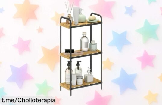 Descubre la estantería de baño HOMCOM con 4 baldas y estructura antivuelco a un precio que no puedes dejar escapar, dale un nuevo aire a tu hogar ya mismo.