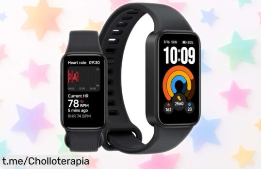 Descubre la increíble pulsera Xiaomi Smart Band 11 Active con pantalla fluida y hasta 21 días de batería a precio de escándalo, no te la pierdas y mejora tu salud ya mismo.