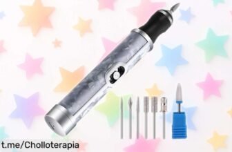 Descubre la lijadora eléctrica para uñas de pies con motor potente, ¡rebajada a un precio loco! Dale a tus pies el cuidado que merecen antes de que se agoten.