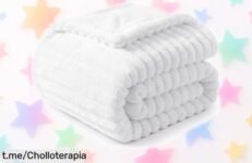 Descubre la manta reversible WAVVE para sofá y cama, el gustazo que te abraza a precio loco. ¡No dejes pasar esta oportunidad!