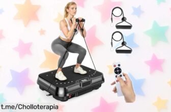 Descubre la plataforma vibratoria para drenaje linfático que reduce hinchazón y mejora tu circulación, ¡ahora a un precio de escándalo que no podrás dejar escapar!