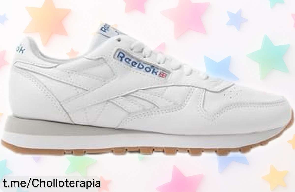 Descubre las Reebok Classic Leather, unas zapatillas urbanas que combinan con todo y a un precio increíblemente rebajado: ¡no dejes pasar este chollazo!