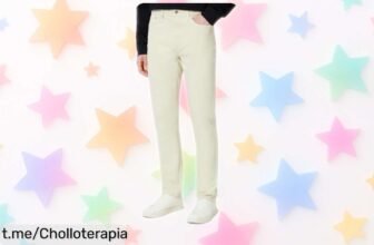 Descubre los pantalones chinos de algodón Amazon Essentials que sientan genial y te harán lucir increíble. ¡No puedes dejar escapar esta ganga imposible!