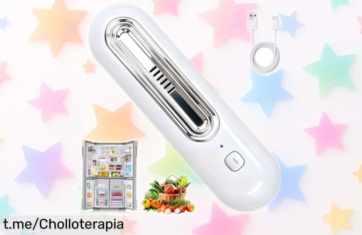 Desodorizador recargable Ozoori que elimina los olores de tu nevera o congelador ¡Ahora a un precio loco! No dejes pasar esta oportunidad única para disfrutar frescura en casa.