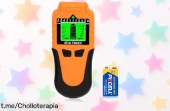 Detector de cables y tuberías 6en1 que encuentra vigas y metal al instante, ¡ahora a un precio loco! No te arriesgues en tus proyectos, cómpralo ya y trabaja con confianza.