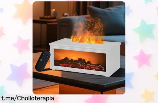 Difusor de aceites esenciales InnovaGoods con control remoto y colores: crea un ambientazo en casa a precio de escándalo. ¡No te quedes sin el tuyo!